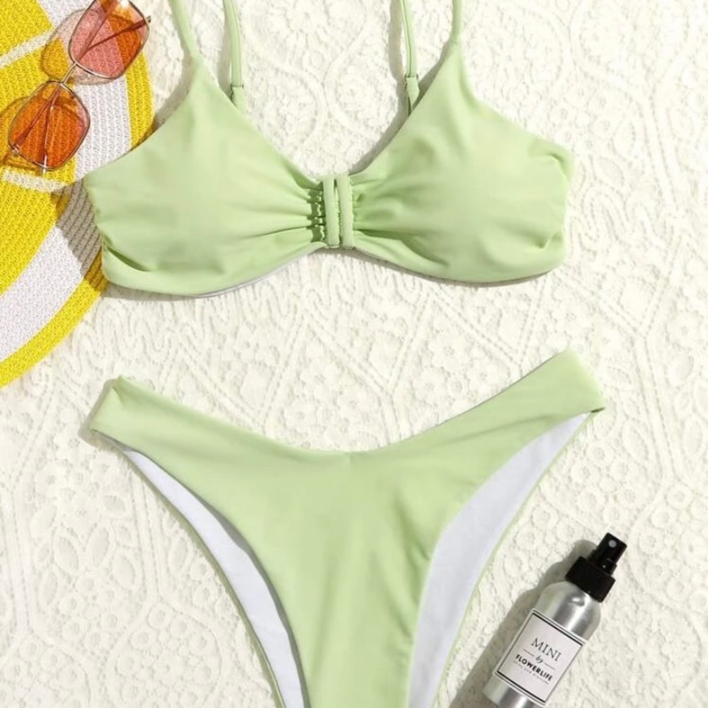 Brand new light green/lime bikini